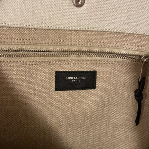 Yves Saint Laurent Canvas Tote - Picture 7 of 7